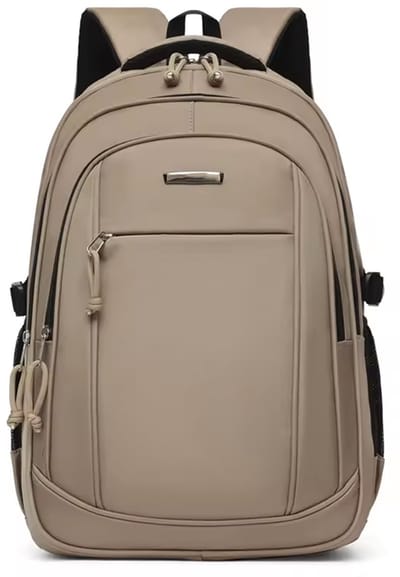KZQ Waterdichte Oxford Laptop Rugzak Voor Heren En Dames - Grote Capaciteit 36-55L Geschikt Voor 16 Inch Laptop - Dun En Duurzaam Ontwerp Voor School En Reis - Kakie
