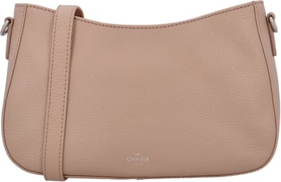 Charm London Washington Schoudertas - Crossbody - Leer - Crossbody - Leren Dames Tas - Oudroze