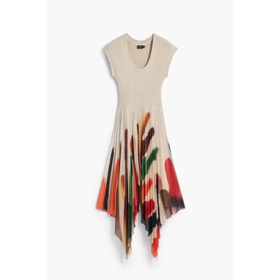 Lange Jurk Desigual BRUSHES LACROIX