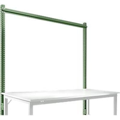 Opbouwframe, Basistafel STANDAARD werktafel-/werkbanksysteem UNIVERSAL/PROFI, 1750 mm, resedagroen