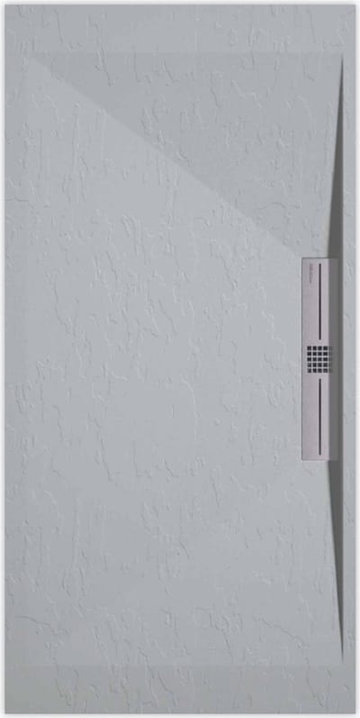 Sanifun douchebak Stone Side Gray 7035 Slate 1400 x 900 S