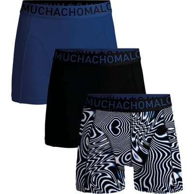Muchachomalo Boxershort Heren – 3 Pack – Microfiber – Sport Ondergoed – Kleding – Heren Ondergoed – Sneldrogend – Onderbroeken Heren
