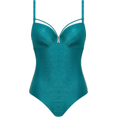 Badpak Lisca Voorgevormd eendelig zwempak BLUE LAGOON