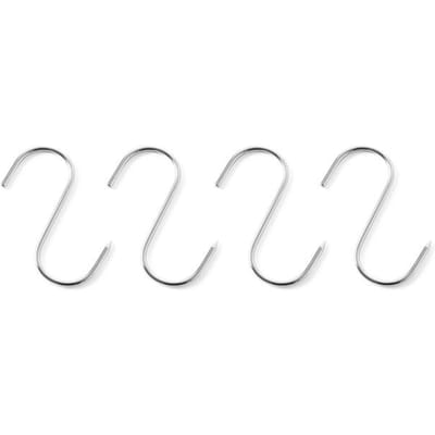 HENDI Set vleeshaken – robuust roestvast staal – vaatwasmachinebestendig – 150x6 mm – 4 stuks