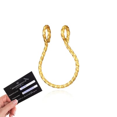 fake neuspiercing goud - nep piercing Twist - fake septum - nep neusring - nep neuspiercing - Jewelegance