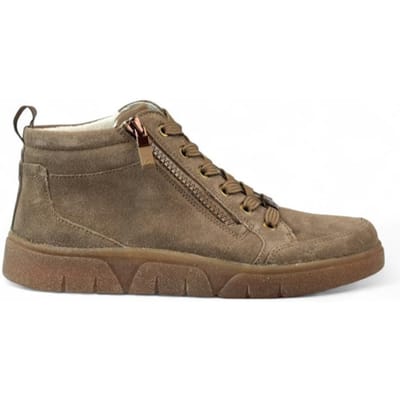 Ara Rome dames hoge sneaker - Beige - Maat 41