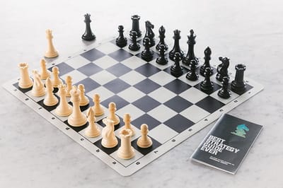 Best Chess Set Ever - Triple Staunton weight- prachtige set in luxe doos - Koning 11 cm