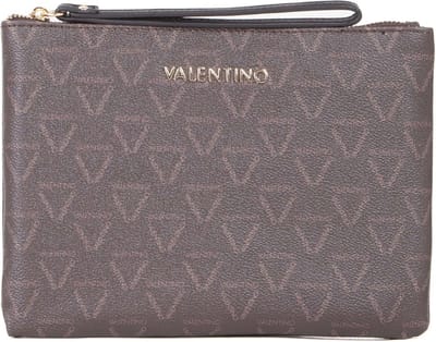VALENTINO Toilettas Beauties Soft Cosmetic Case Moro / Nero Bruine