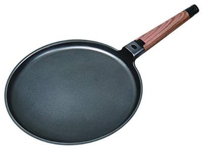 Pannenkoek en crêpe pan 28cm met antiaanbaklaag, afneembaar handvat, inductieklaar en vaatwasmachinebestendig