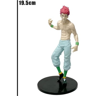 - Figurine Anime Hunter×Hunter Hisoka Neuf Modèle de Collection Figurine d'Action en PVC Ornement Cadeau Assis/Debout