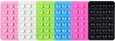 Buddy telefoonhouder 6 stuks - zes kleuren - selfie - tiktok - bundel