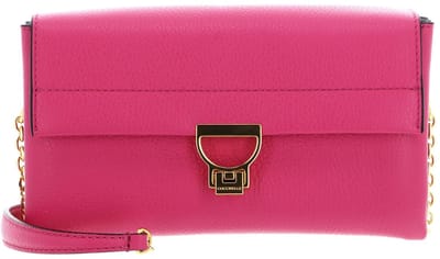 COCCINELLE Leren Schoudertas Arlettis Handbag New Fucsia Roze