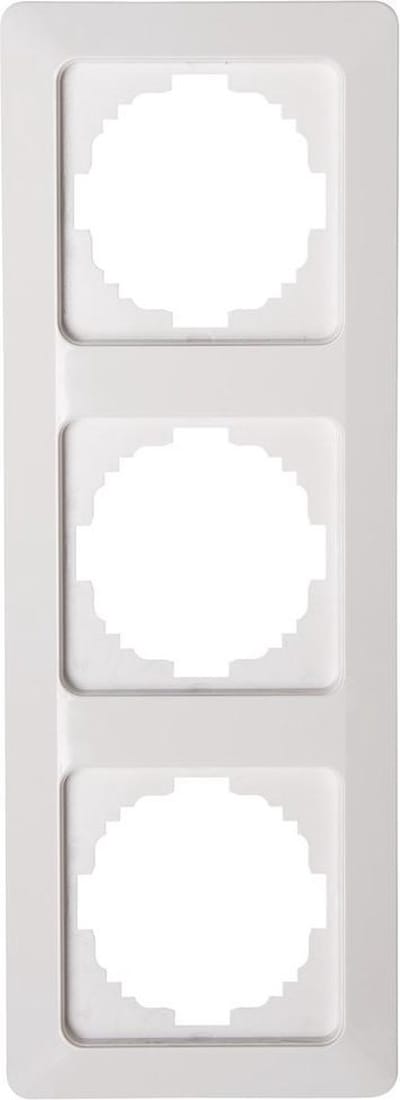 Kopp Milano – drievoudig afdekraam (wit)