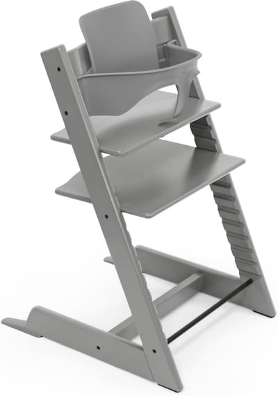 Kinderstoel - Babystoel - Samen Eten - Verstelbaar Ergonomisch - 46x83x57 cm - Storm Grey