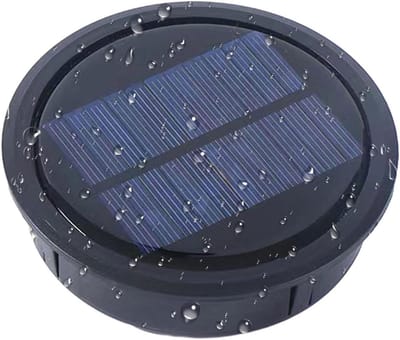 Solar Lamp Top - Solar Light Replacement - Tuinverlichting - Automatische Aan/Uit - 7x7cm - Warm Wit
