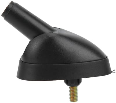 Dailygoods - Auto Antenne Basis Adapter - Perfecte pasvorm - Zwart - Antenne Mount - Geschikt voor Punto Doblo Brava Bravo Seicento Ducato