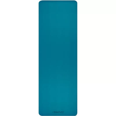 Avento Fitnessmat / Yogamat - TPE - Blauw/Zwart