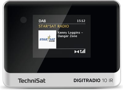 TechniSat DIGITRADIO 10 IR - DAB+ en internetradio-adapter (WLAN, kleurendisplay, Bluetooth, afstandsbediening, wekker, zonder luidsprekers, ideaal voor het upgraden van bestaande hifi-systemen)