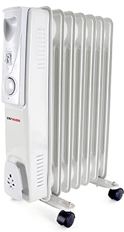 Olie radiator 1500W met 7 vinnen – Grijs