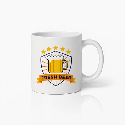 Nevolis® | Koffiemok 330ml met Uniek Design | Ontwerp Jouw Eigen Mok | Handgemaakt Cadeau voor Koffieliefhebbers | Gepersonaliseerd op Aanvraag | Enkel of Grote Bestelling