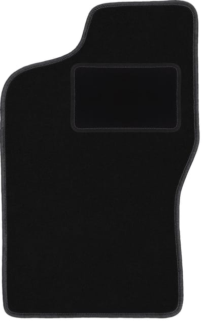 Bestuurdersmat zwart voor: Fiat Cinquecento hatchback (1991-1998)