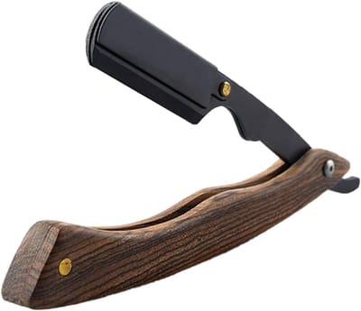 Scheerapparaat Houder - Baard Trimgereedschap - Handmatig Scheren - Clip-on Scheermes Ontwerp - 15 x 3 x 1 cm - Goud