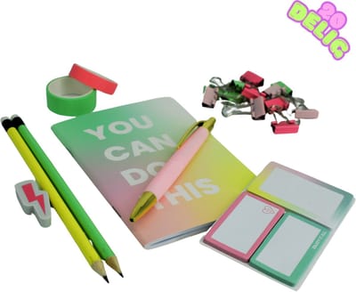 Craft Lab You Can Do This Schrijfwaren Set - 20-Delige Schoolset voor Kinderen (8-12 jaar)