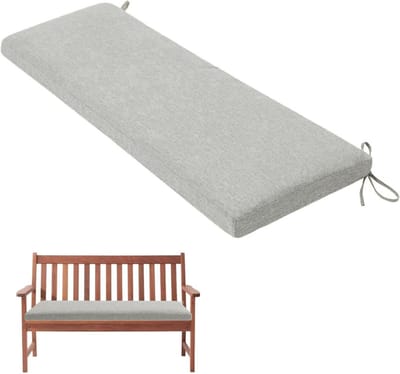 Bankkussen Traagschuim - Zitkussen Tuinbank - Comfortabel Zitten - Hoogdichtheid Schuim - 120x60x5cm - Color4