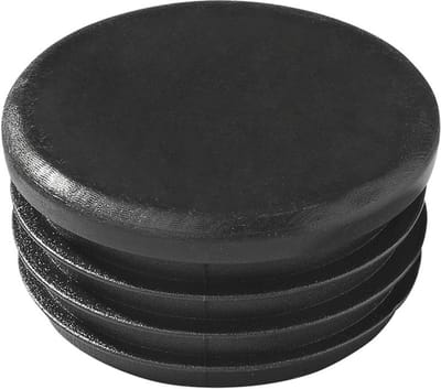 ProPlus Ronde insteekdop - Ø 40 mm - zwart - PE materiaal - soepele kwaliteit