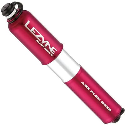 Lezyne Alloy Drive Mini Pump S, rood