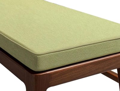 Bankkussen - Zitkussen - Buiten Zitten - Antislip Onderkant - 180x60 cm - Groen