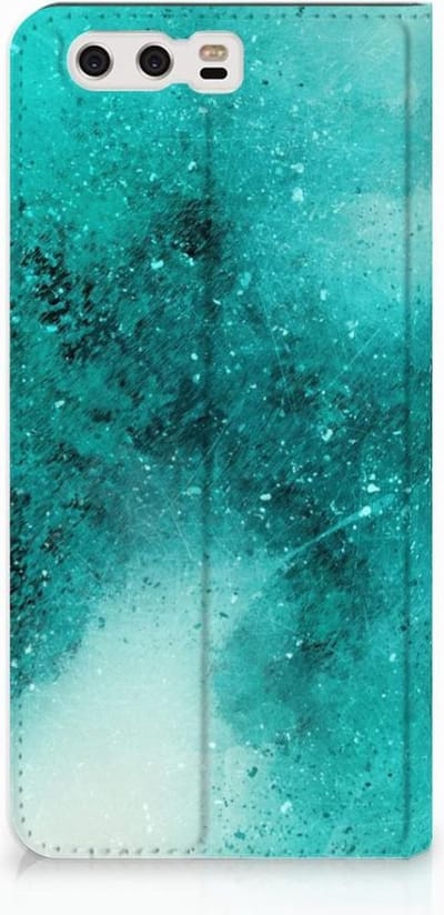 Bookcase Huawei P10 Plus Painting Blue