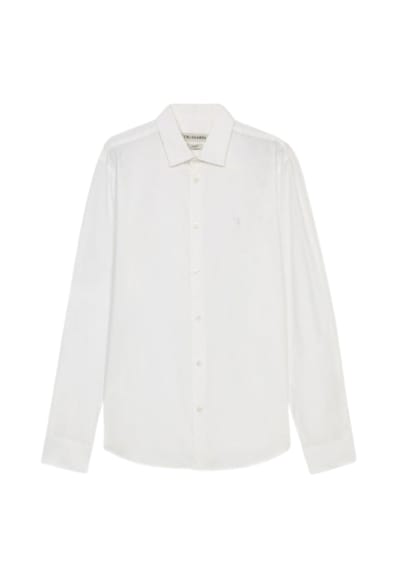 Trussardi slank fit-stretch popeline shirt