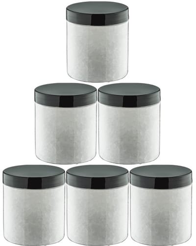 Claudius Badzout No Scent No Colour - 300 gram - Pot met zwarte deksel (Geurloos) - set van 6 stuks