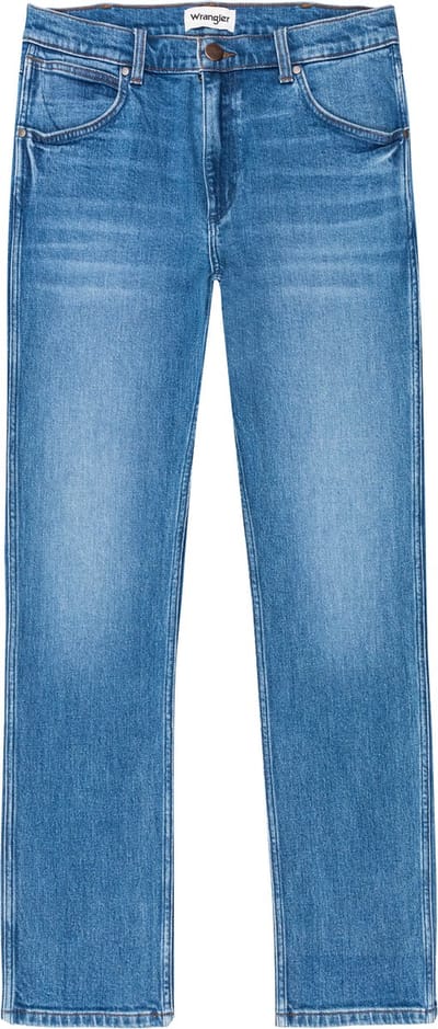 WRANGLER GREENSBORO NEW FAVORITE REGULAR STRAIGHT JEANS-HEREN