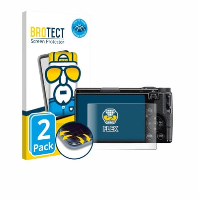 BROTECT - Screenprotector voor Ricoh GR IV HDF 2025 - Folie Beschermfolie transparant volledig dekking - 2 Stuks