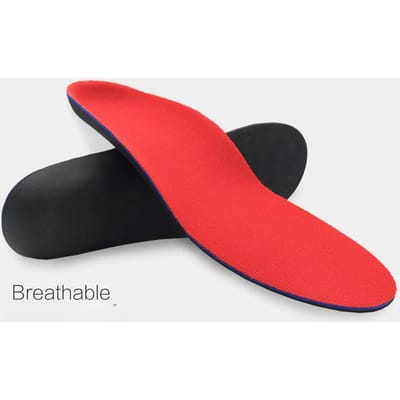 Orthopedische inlegzolen zijn plat en ondersteunen de voetboog. Orthopedische Schoenzolen XL EU(46-47) black