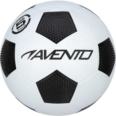 Avento Straatvoetbal - El Classico - Wit/Zwart - Maat 5