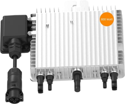 Micro-omvormer 800W voor Balkonkrachtcentrales - Nieuwe Generatie met Wifi en 2 MPPT