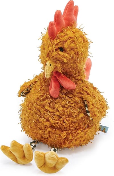Bunnies By The Bay Randy de Haan Knuffel - Knuffeldier - Geborduurde details - 42 cm - Bruin