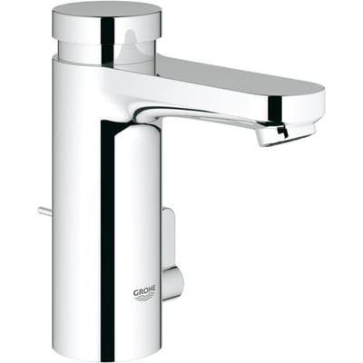 GROHE Eurosmart Cosmopolitan T Zelfsluitend wastafelkraan -  Met menging en temperatuurbegrenzing - Met trekwaste