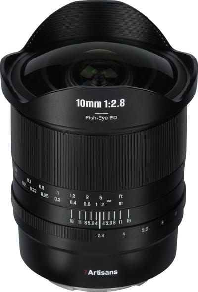 7Artisans 10mm F2.8 MkII Sony FE-Mount Black