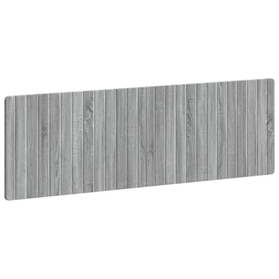 vidaXL - Wandgemonteerd - Hoofdbord - ZWOLLE - Grijs - Sonoma - Bewerkt - hout