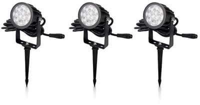 Set Tuinspot met grondpen zwart | 24 Volt | 6 W | RGB + CCT