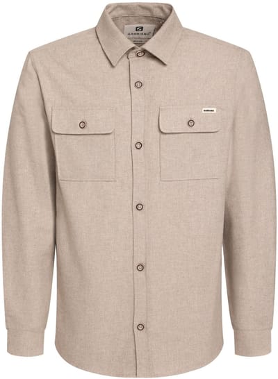 Gabbiano Overhemd Overhemd Met Borstzakken 335750 Taupe Mannen Maat - M