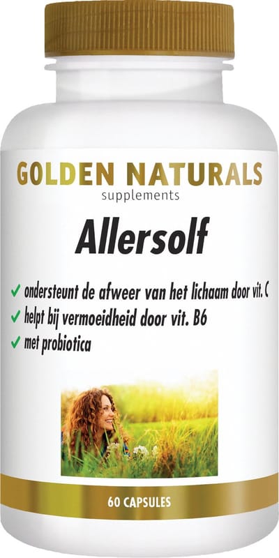 Golden Naturals Allersolf (60 veganistische capsules)