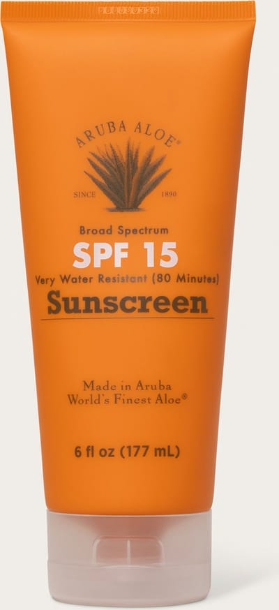 Aruba Aloe Very Water Resistant Zonnebrand SPF 15 | Zeer waterbestendig | 177 ml