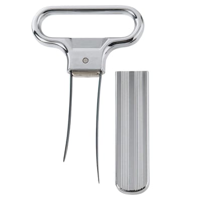 Westmark Laschen-kurkentrekker en flesopener, Monopol Edition, staal/gegoten zink, Ah-So, verchroomd, 6285336C