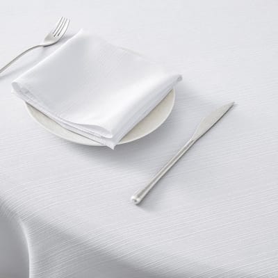 Unyqoos ® Tijdloos Elegant Rond Tafelkleed van 120 cm met Waterafstotende Eigenschappen voor Diverse Gelegenheden
