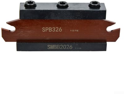 Dailygoods- Snijmes Hoogwaardige Kwaliteit - Snijblok - Gereedschapshouder - Model SPB326 - Groef Breedte 3mm - Totale Lengte 110mm - Snijgereedschap